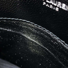 将图像加载到图库查看器中，SAINT LAURENT PARIS Monogram large flap wallet Black372264 Leather
