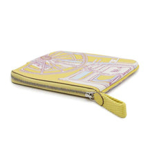 将图像加载到图库查看器中，HERMES boyfriend pocket Lime Swift Leather
