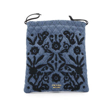 Load image into Gallery viewer, PRADA Drawstring BagPouch Blue/Black1MU001 Denim
