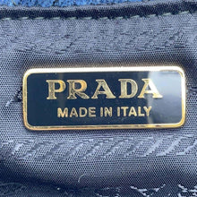 Load image into Gallery viewer, PRADA Drawstring BagPouch Blue/Black1MU001 Denim
