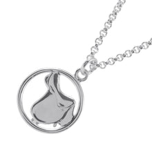 Load image into Gallery viewer, HERMES Saddle motif necklace SV925
