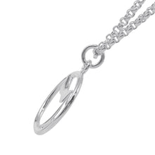将图像加载到图库查看器中，HERMES Saddle motif necklace SV925
