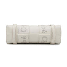 将图像加载到图库查看器中，Chloe Woody tote WhiteCHC23UP237 I60 Leather Size Mini
