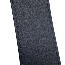 Load image into Gallery viewer, GUCCI Double G Wide Belt Size 80 Black406831 Leather
