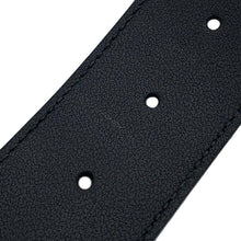 Load image into Gallery viewer, GUCCI Double G Wide Belt Size 80 Black406831 Leather
