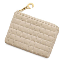 将图像加载到图库查看器中，CELINE ★CBag Charm Coin purse Beige10B823BFL.03ND Leather
