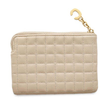 Load image into Gallery viewer, CELINE CBag Charm Coin purse Beige10B823BFL.03ND Leather
