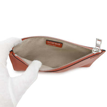 Load image into Gallery viewer, LOEWE Anagram Pouch Orange061409 Leather
