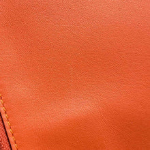 Load image into Gallery viewer, LOEWE Anagram Pouch Orange061409 Leather
