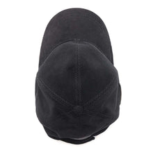Load image into Gallery viewer, PRADA Corduroy cap Size M Black2HC274 Cotton100%
