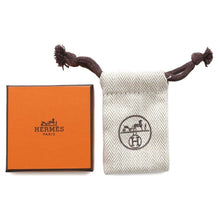 Load image into Gallery viewer, HERMES Tea Time Heart ScarfRing Red Metal
