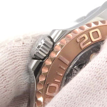 将图像加载到图库查看器中，ROLEX Yacht-Master 37 W37mm Stainless Steel K18PG Black Dial268621
