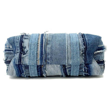 将图像加载到图库查看器中，BALENCIAGA Barbes 2WAYBag Blue671404 Denim Size Small
