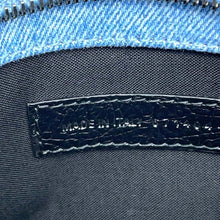 将图像加载到图库查看器中，BALENCIAGA Barbes 2WAYBag Blue671404 Denim Size Small
