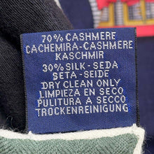 Load image into Gallery viewer, HERMES Giant Square LETTRES EQUESTRES Size 140 Tabac/Vert/Rouge Cashmere70% Silk30%
