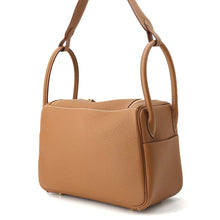 Load image into Gallery viewer, HERMES Lindy Gold Taurillon Clemence Size 26
