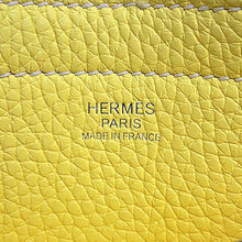Load image into Gallery viewer, HERMES Cabas Sellier Limoncello Taurillon Clemence Size 31
