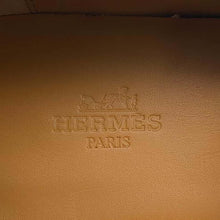 Load image into Gallery viewer, HERMES Mocassins Icon Loafers Black Calf Leather Sheepskin Size 38.5
