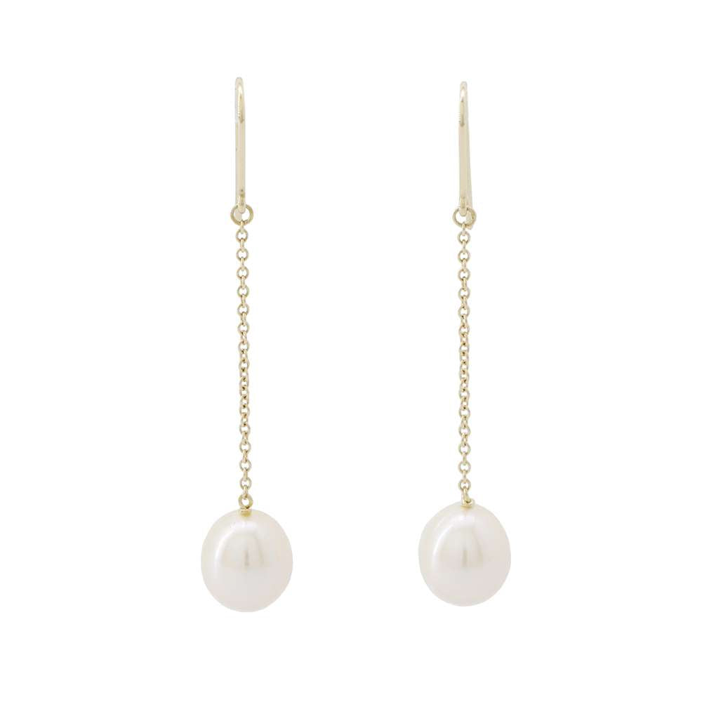TIFFANY&Co. Bayazard Drop Earrings60926905 18K Yellow Gold