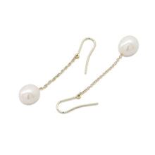 Load image into Gallery viewer, TIFFANY&amp;Co. Bayazard Drop Earrings60926905 18K Yellow Gold
