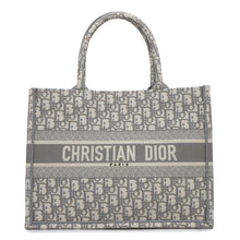 Load image into Gallery viewer, Dior Oblique Book Tote GrayM1296ZRIW Canvas Size Medium
