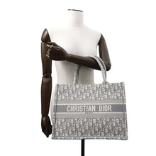 Load image into Gallery viewer, Dior Oblique Book Tote GrayM1296ZRIW Canvas Size Medium
