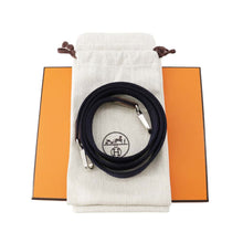 将图像加载到图库查看器中，HERMES Evelyne Amazon Long Etoupe/Blue Indigo Taurillon Clemence Size TPM
