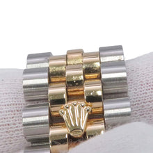 Load image into Gallery viewer, ROLEX Datejust W36mm Stainless Steel K18YG White Dial116233
