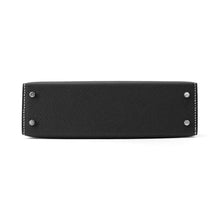 将图像加载到图库查看器中，HERMES Mini Kelly Do SPO Black (White stitch) Epsom
