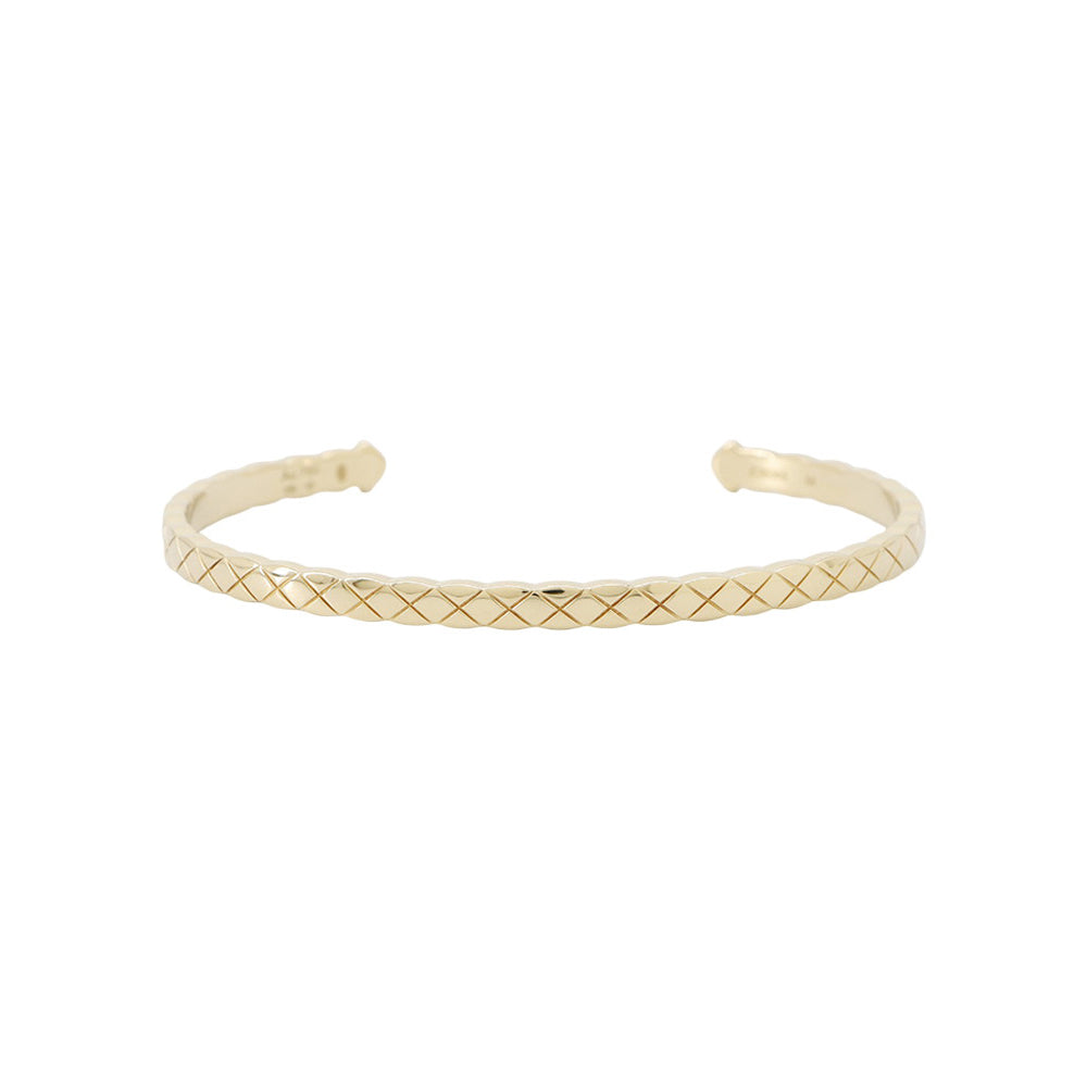 CHANEL Coco Crush Bangle Size MJ11663 18K Yellow Gold