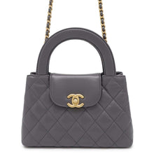 Load image into Gallery viewer, CHANEL Mini Shopping Bag GrayAS4416 Calf Leather Size Mini
