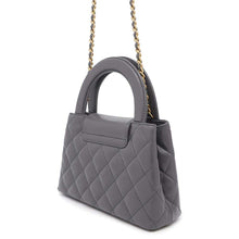 Load image into Gallery viewer, CHANEL Mini Shopping Bag GrayAS4416 Calf Leather Size Mini
