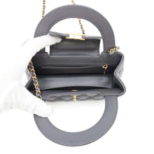 Load image into Gallery viewer, CHANEL Mini Shopping Bag GrayAS4416 Calf Leather Size Mini
