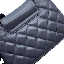 Load image into Gallery viewer, CHANEL Mini Shopping Bag GrayAS4416 Calf Leather Size Mini
