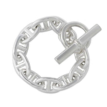Load image into Gallery viewer, HERMES Chaine d&#39;Ancre Bracelet 10 frames Size TGM SV925
