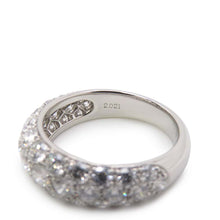 Load image into Gallery viewer, Gimel Diamond Ring Size Approximately No. 10 Pt950
