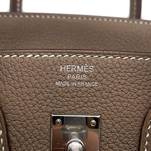 Load image into Gallery viewer, HERMES Birkin Etoupe Togo Leather Size 25
