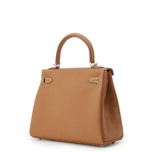 Load image into Gallery viewer, HERMES Kelly Retourne Gold Togo Leather Size 25
