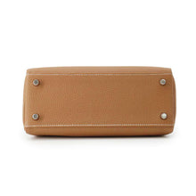 Load image into Gallery viewer, HERMES Kelly Retourne Gold Togo Leather Size 25
