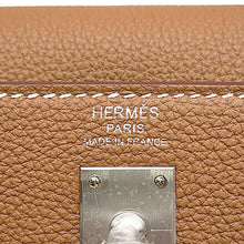 Load image into Gallery viewer, HERMES Kelly Retourne Gold Togo Leather Size 25
