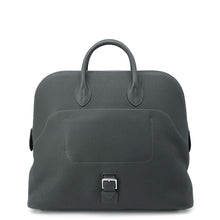 Load image into Gallery viewer, HERMES Bolide Backpack New Vert Fonce Togo Leather Swift Leather
