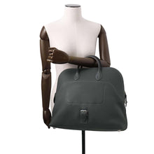 Load image into Gallery viewer, HERMES Bolide Backpack New Vert Fonce Togo Leather Swift Leather
