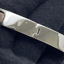 将图像加载到图库查看器中，HERMES Mini Clic Chaine d&#39;Ancre Bracelet Size PM Marong rasse Metal Enamel
