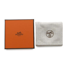 将图像加载到图库查看器中，HERMES Mini Clic Chaine d&#39;Ancre Bracelet Size PM Marong rasse Metal Enamel
