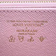 将图像加载到图库查看器中，LOUIS VUITTON LV × TM Zippy Wallet Sakura Brown/PinkM13433 Monogram
