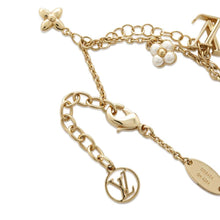 Load image into Gallery viewer, LOUIS VUITTON Bracelet・LV Flora Gram GoldM0940A Metal
