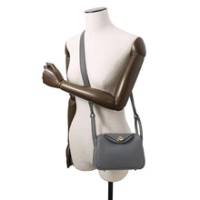 Load image into Gallery viewer, HERMES Lindy2 Ardoise Taurillon Clemence Size Mini

