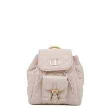 将图像加载到图库查看器中，Dior Dior Caro Macrocannage Backpack PinkM6302UNOZ_M413 Lambskin Size Small
