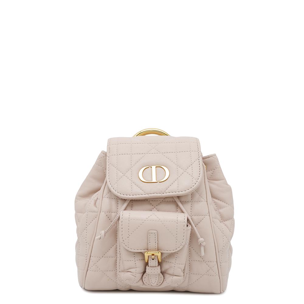 Dior Dior Caro Macrocannage Backpack PinkM6302UNOZ_M413 Lambskin Size Small