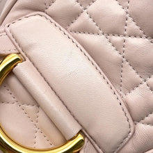 将图像加载到图库查看器中，Dior Dior Caro Macrocannage Backpack PinkM6302UNOZ_M413 Lambskin Size Small
